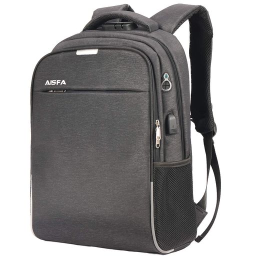 [AISFA] リュック メンズ リュックサック PCバック ビジネスリュック 大容量 ラップトップ バックパック USB充電ポート イヤホン穴付き