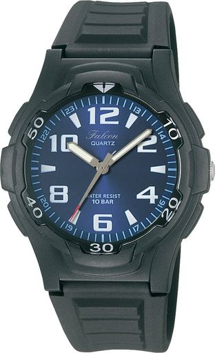 [シチズン Q & Q] 腕時計 アナログ 防水 ウレタンベルト VP84J850 メンズ ブルー