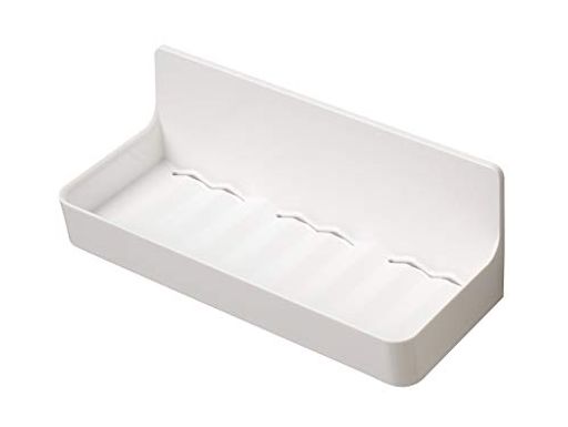 東和産業 浴室用ラック ホワイト 約17.8×7.7×6.5CM 磁着SQ マグネットバストレイ 39206
