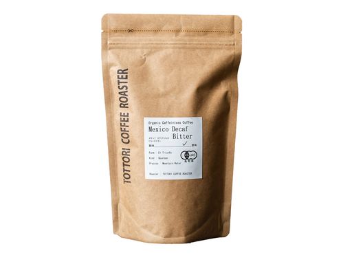 TOTTORICOFFEEROASTER(トットリコーヒーロースター) 有機JAS認証オーガニック・カフェインレスコーヒー ビターテイスト２００Ｇ（豆）