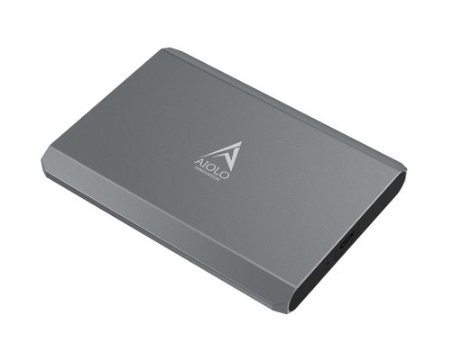 AIOLO 外付けHDD 外付けハードディスク 1TB TYPE-A/TYPE-C USB 3.0対応 テレビ録画/PC/MAC/MACBOOK/CHROMEBOOK/PS4/XBOX対応 高級アルミ