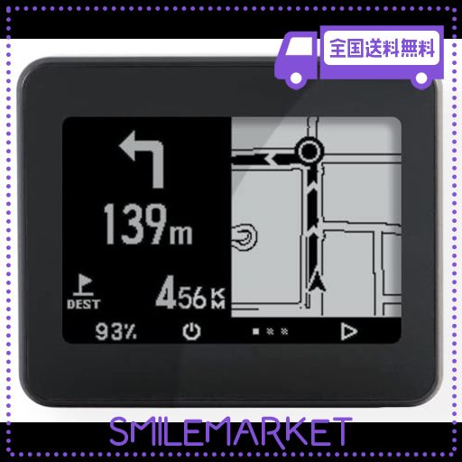 TRIMM ROLLIN サイクルコンピュータ GPS 自転車 速度計 ワイヤレス ナビゲーション ANT+センサー対応 BLUETOOTH 心拍数 高度計 2.7インチ