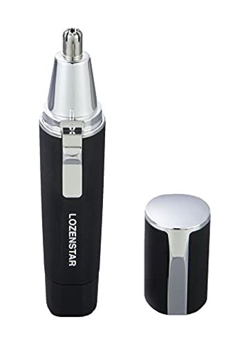ロゼンスター 鼻毛カッター 乾電池式 防水式 静音 低振動設計 ポケットタイプ パイプ型構造刃 耳毛カッター 鼻毛トリマー AN94