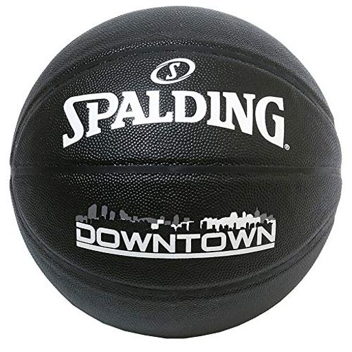 SPALDING(スポルディング) バスケットボール ダウンタウン PU コンポジット ブラック 7号球 76-586J バスケ バスケット 76-586J