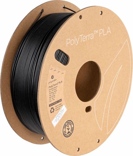 ポリメーカ(POLYMAKER) 3Dプリンタ―用フィラメント POLYTERRA PLA 1.75MM径 1000G CHARCOAL BLACK