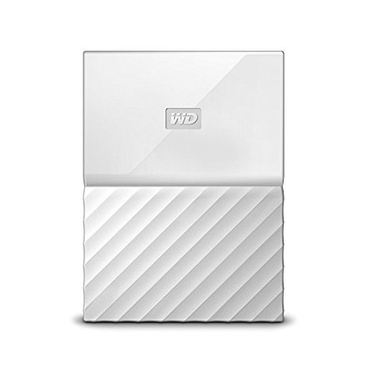 WD HDD ポータブル ハードディスク 3TB USB3.0 ホワイト 暗号化 パスワード保護 ( PS4 / PS4PRO 対応) 3年保証 MY PASSPORT WDBYFT0030BW