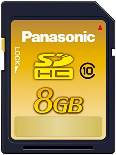 パナソニック 8GB SDHCメモリーカード CLASS10 RP-SDWA08GJK
