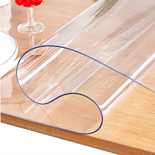 JINCHENJIAJU 透明 テーブルクロス PVC製 テーブルマット デスクマット マット テーブルカバー ビニールマット厚さ1.0MM 1.5MM 2.0MM