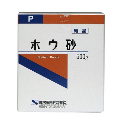 健栄製薬 【スライム作り】ホウ砂(結晶) P 500G