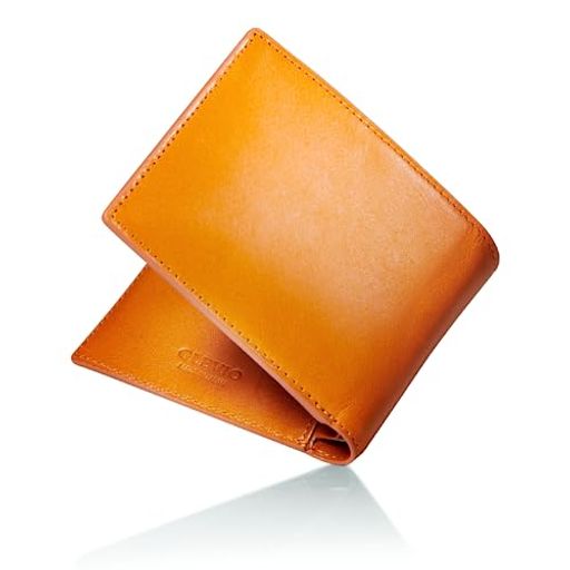 GLEVIO[グレヴィオ] 栃木レザー 二つ折り 財布/一流 の 財布 職人 が 作る/財布 メンズ お財布 メンズ ビジネス 二つ折り財布 BIFOLD キ