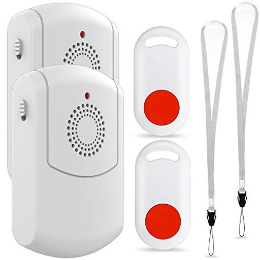 家庭/高齢者/患者用介護者ポケットベル呼出しワイヤレスボタン 52種類のメロディー 2 種類のバイブレーション付きポータブルレシーバー +