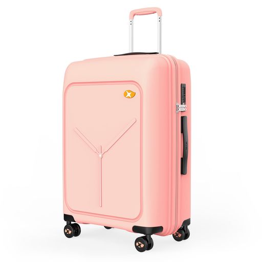 [MGOB] スーツケース キャリーケース 大型 70L 6泊7日 超軽量 ポリプロピレン 旅行 バッグ TSAロック 海外旅行 アルミキャリーバー ダブ