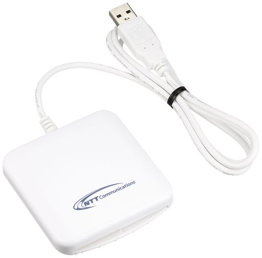 NTTコミュニケーションズ 接触型 USBタイプ ICカード リーダーライター ACR39-NTTCOM