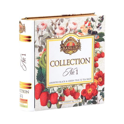 BASILUR 【ギフト】紅茶 バシラーティー コレクションNO1 4種×8袋(全32袋入り) ストロベリー 母の日ギフト