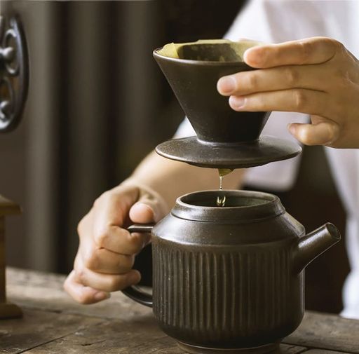 良木工房(YOSHIKI) コーヒードリップセット 陶器 コーヒードリッパー サーバー おしゃれ コーヒーサーバー ドリッパー コーヒー ドリップ
