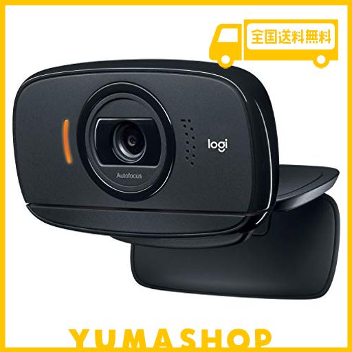 ロジクール ウェブカメラ C525N ブラック HD 720P ウェブカム ストリーミング 折り畳み式 360度回転 国内正規品 2年間メーカー保証