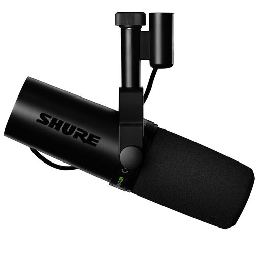 SHURE シュア ダイナミックマイク SM7DB プリアンプ搭載: カーディオイド 単一指向性 XLR 有線 ストリーミング 配信 YOUTUBE 音声 音楽