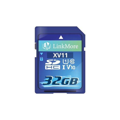 LINKMORE SDカード 32GB メモリーカード フルHD動画撮影/デジタルカメラ/一眼レフ / V10 / CLASS10 / UHS-I / U1【読込最大95MB/S】