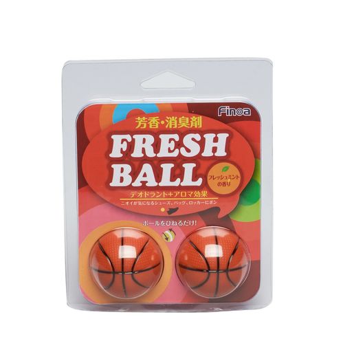 FINOA(フィノア) 芳香消臭剤 フレッシュボール バスケットボール ミントの香り 5070
