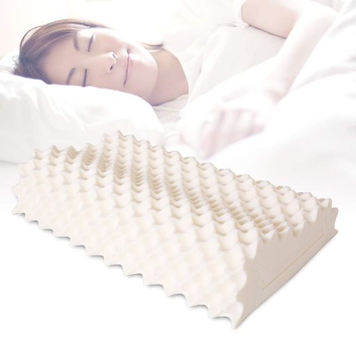 枕 まくら プレミアム100％天然ラテックス枕 安眠枕 高反発枕 人間工学 タイ