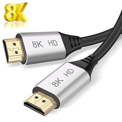 HDMI 8K ケーブル 1M HENGYU HDMI 2.1規格 8K@60HZ 4K@120HZ HDMI CABLE ハイスピード 48GBPS 7680X4320P 超高速 遅延なし HDR EARC HBR3
