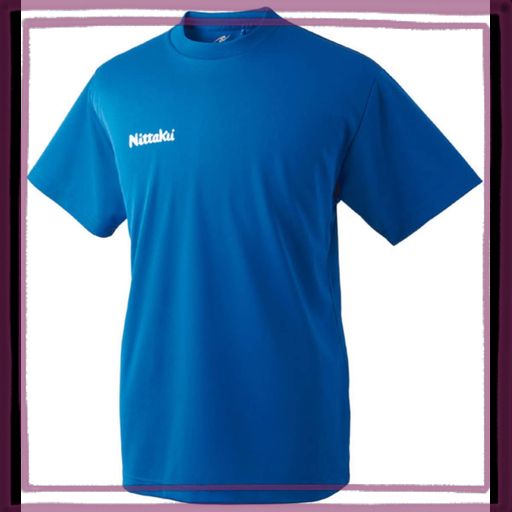 ニッタク(NITTAKU) 卓球 男女兼用 ユニフォーム ドライ Tシャツ NX-2062 ブルー(09) 150