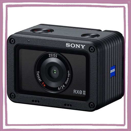 ソニー(SONY) コンパクトデジタルカメラ CYBER-SHOT RX0II ブラック 1.0型積層型CMOSセンサー 180度チルト可動式液晶モニター 防水・防塵