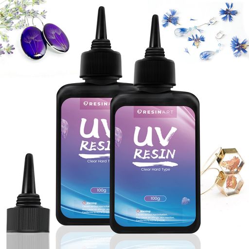 EPRESINART UVレジン液 200G UV/LED対応 レジン 高い透明 詰替用 大容量 ハードタイプ DIY手作り装飾 急速に硬化 低アレルギー性 UV RESI
