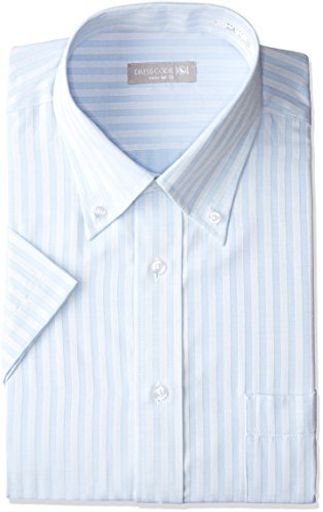 [ドレスコード101] 形態安定 半袖ワイシャツ クールビズでもおしゃれに 夏をかっこよく着る ダサくない 清潔感のあるデザイン お手入れ簡