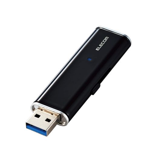 エレコム 外付けSSD ポータブル 1TB USB3.2(GEN1)対応 PS5/PS4(メーカー動作確認済) データ復旧サービスLITE付 ブラック ESD-EMN1000GBKR