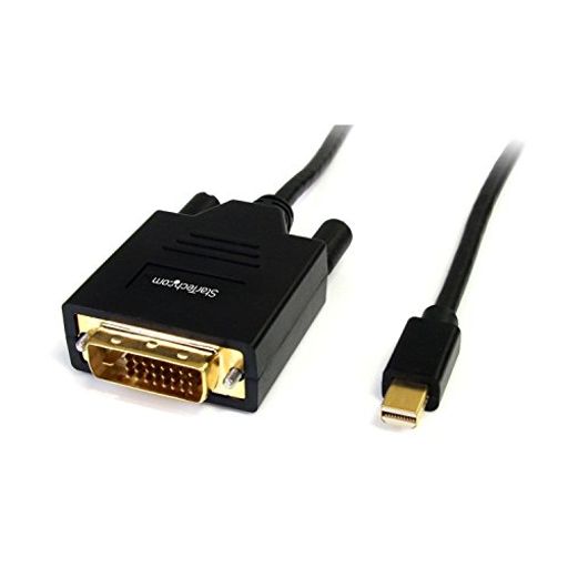 STARTECH.COM MINI DISPLAYPORT - DVI変換ケーブル 1.8M ミニディスプレイポート/ MINI DP(オス)-DVI-D(オス)変換アダプタ MDP2DVIMM6