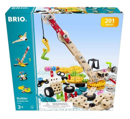 BRIO(ブリオ)ビルダー アクティビティセットII 34604「全201ピース」3歳~ (大工さん 工具遊び おもちゃ 知育玩具)