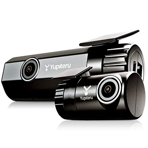 ユピテル 前後2カメラ ドライブレコーダー DRY-TW9100D WIFI機能搭載 前後200万画素 FULL HD ノイズ対策済 リアカメラ夜間画像補正 LED信