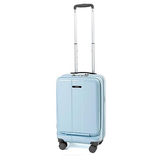 [エース] スーツケース 機内持ち込み Sサイズ 1~2泊 31L/41L(拡張時) ストッパー フォールズ NO.06905 キャリーケース ベイビーブルー