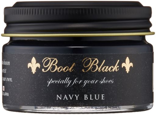 [ブートブラック] COLOR SHOE CREAM BBクリーム55 NAVY BLUE(ネイビーブルー) 55G