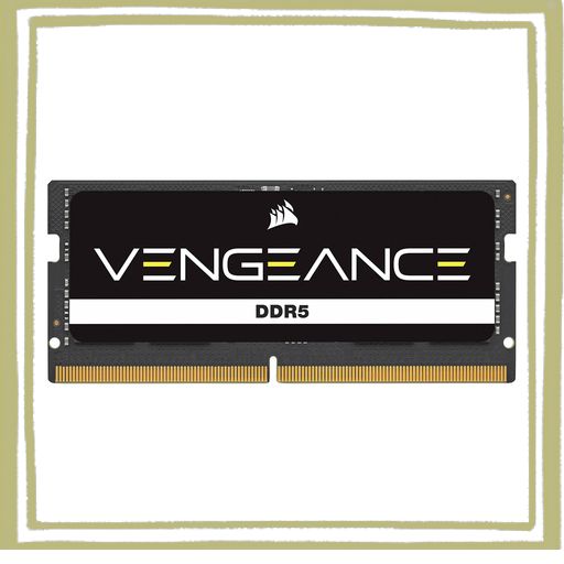 CORSAIR DDR5-4800MHZ ノートPC用 メモリ VENGEANCE DDR5 32GB [32GB×1枚] SO-DIMM CMSX32GX5M1A4800C40 (PC5-38400)