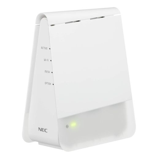 NEC WIFI メッシュルーター 単体（ルーター本体にも中継機になる）WI-FI6 (11AX) / AX1800 無線LAN ATERMシリーズ (5GHZ帯 / 2.4GHZ帯) A
