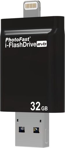 PHOTOFAST LIGHTNINGコネクタ搭載USBフラッシュメモリー「I-FLASHDRIVE EVO」32GB IFDEVO32GB