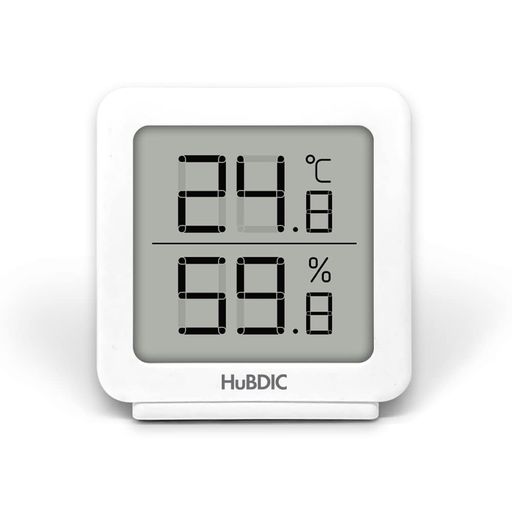 HUBDIC (室温と温度のみ) シンプル 温湿度計 デジタル 温度計 湿度計 高精度 家庭用 温度湿度計 温室度計 室温計 マグネット 小型 卓上