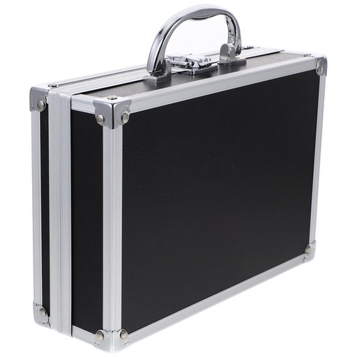 POPETPOPジュラルミンケース アタッシュケース アルミ 金属キャリングケース スーツケース 楽器収納ボックス 男性用ハードブリーフケース