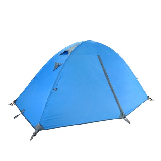 TRIWONDER 二重層 テント 1 2 3人用 アウトドア 防災用 キャンプ用品 3シーズン 登山テント 撥水加工 軽量 設営簡単 4色選択可能 (ブルー
