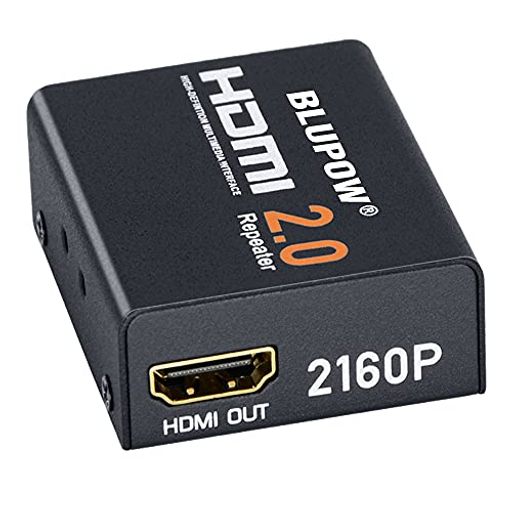 BLUPOW HDMIリピーター HDMI2.0 4K×2K 3D対応 4K＠60HZ/30M 4K＠30HZ/40M 1080P＠60HZ/60Mまで延長可能 HDMI 中継アダプター HDMI延長器