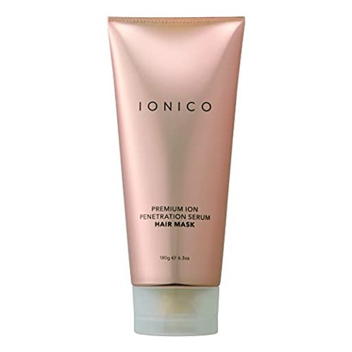 ionico(イオニコ) 浸透美容液ヘアマスク 傷んだ髪 も しっとり 補修 ツヤ のある髪質へ ピンク 180 グラム
