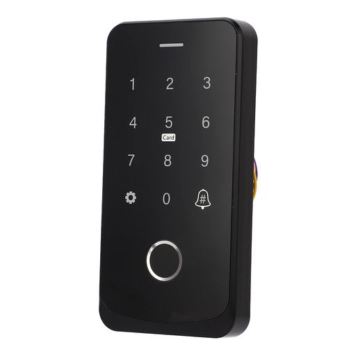 指紋、パスワード、カード、NFC、アプリ、RFID アクセス コントロール キーパッド タッチ パネル、キーパッド リーダー WIFI コント ロー