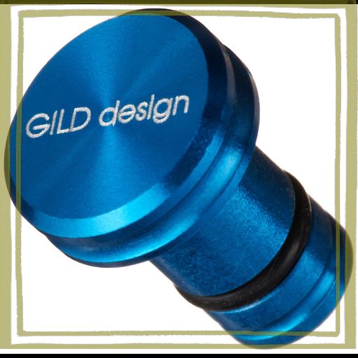 ギルドデザイン(GILD DESIGN) GILD DESIGN アルミ削り出し イヤホンジャックカバー ブルー GA-200BL