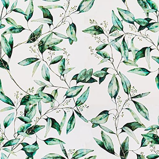 VARYPAPER 壁紙 シール 花柄 オリーブの葉 カッティングシート インテリア 植物 厚手 45CM×3M はがせる壁紙 のり付き ふすま紙 壁紙 補