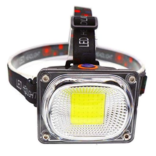ZMART ポータブル ミニ COB LEDヘッドランプ USB充電 アウトドア キャンプ 釣り ヘッドライト サーチライト ランタン 懐中電灯