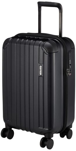 [バーマス] スーツケース HERITAGE 60496 ファスナー 機内持ち込みサイズ 37L 54 CM 2.7KG ブラック