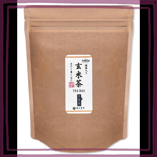 薗田製茶 静岡名産 玄米茶ティーバッグ 抹茶入り お湯・冷水どちらもOK