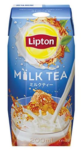 リプトン ミルクティー 200ML [紅茶飲料 紙パック ドリンク 飲み物 常温保存]×24本